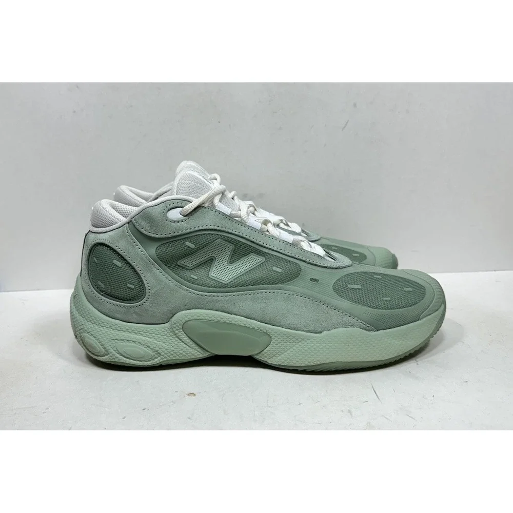 New Balance Fresh Foam BB V3 Green Mens Size 13 2E Wide Basketball Shoes
